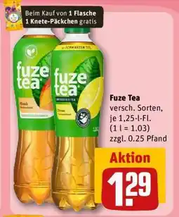 REWE Fuze Tea Angebot