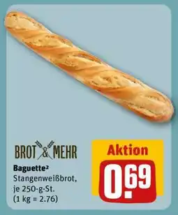 REWE Baguette² Angebot