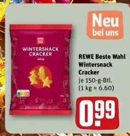 REWE REWE Beste Wahl Wintersnack Cracker Angebot
