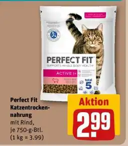 REWE Perfect Fit Katzentrocken- nahrung Angebot
