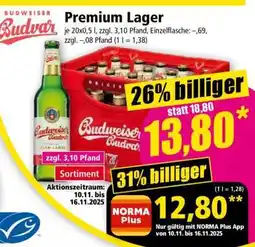 Norma Premium Lager Angebot