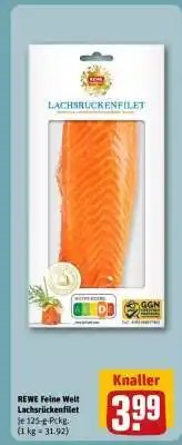 REWE REWE Feine Welt Lachsrückenfilet Angebot