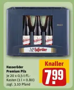 REWE HASSERÖDER Premium Pils Angebot