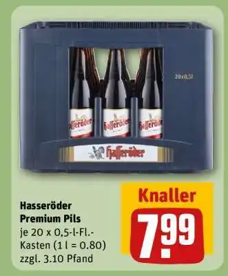 REWE HASSERÖDER Premium Pils Angebot