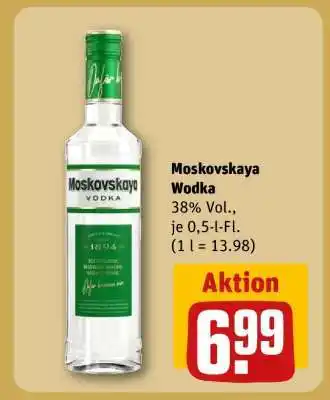 REWE Moskovskaya Wodka Angebot