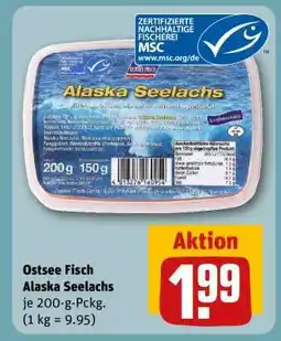 REWE Ostsee Fisch Alaska-Seelachs Angebot