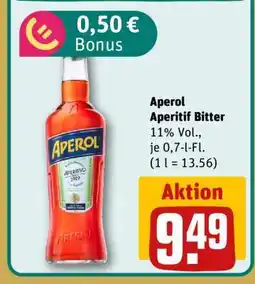 REWE Aperol Aperitif Bitter Angebot