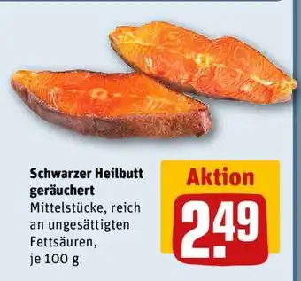 REWE Schwarzer Heilbutt geräuchert Angebot