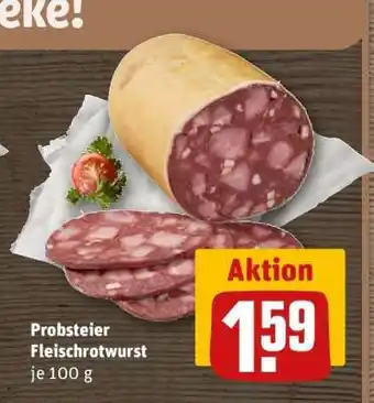 REWE Probsteier Fleischrotwurst Angebot