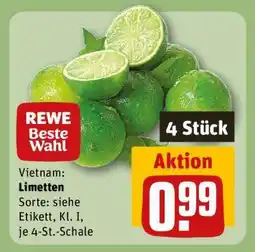 REWE Limetten Angebot