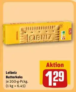 REWE Leibniz Butterkeks Angebot