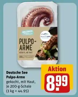 REWE Deutsche See Pulpo Arme Angebot