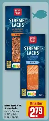 REWE REWE Beste Wahl Stremellachs Angebot