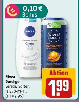 REWE Nivea Duschgel Angebot