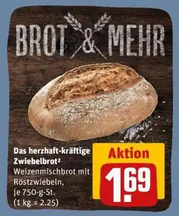 REWE Das herzhaft-kräftige Zwiebelbrot² Angebot