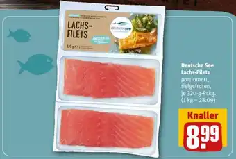 REWE Deutsche See Lachs-Filets Angebot