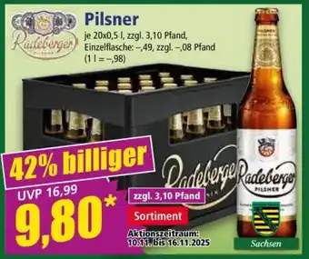 Norma Pilsner Angebot