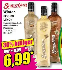 Norma Winter-cream Likör Angebot