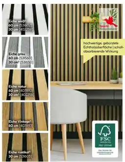 BayWa Specht Holzprodukte Akustikpaneel Deluxe Angebot