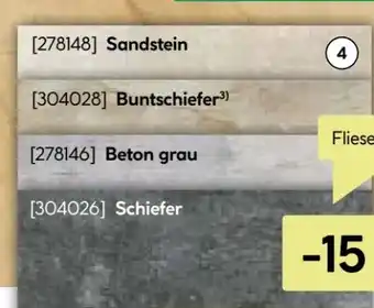 BayWa Specht Holzprodukte Fliese Deluxe Aqua Angebot