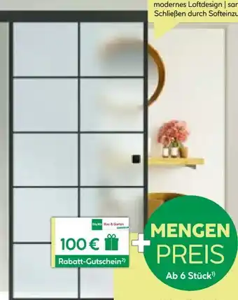 BayWa Durabil Glasschiebetür-Set Loft Angebot
