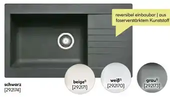 BayWa Pyramis Einbauspüle Siroko Angebot