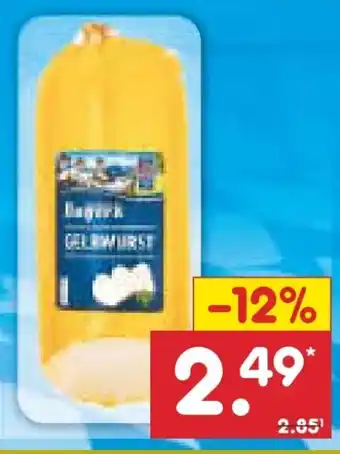 Netto Marken-Discount Wolf Gelbwurst Angebot