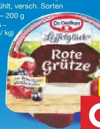 Netto Marken-Discount Dr. Oetker Grütze Angebot