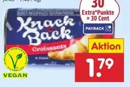 Netto Marken-Discount Knack & Back Fertigteig Croissants vegan Angebot