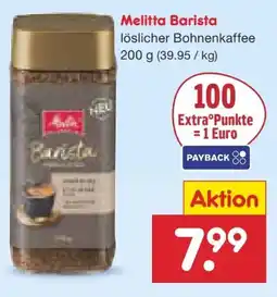 Netto Marken-Discount Melitta Barista Instant Crema Gold Angebot