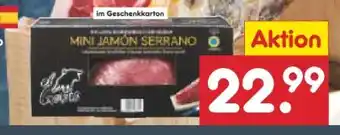 Netto Marken-Discount El Gusto Mini Serrano Schinken Angebot