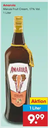 Netto Marken-Discount Amarula Cream & Marula Fruit Angebot
