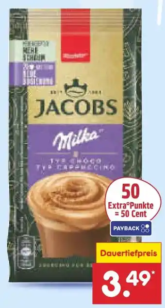 Netto Marken-Discount Jacobs Milka Cappuccino Choco Angebot