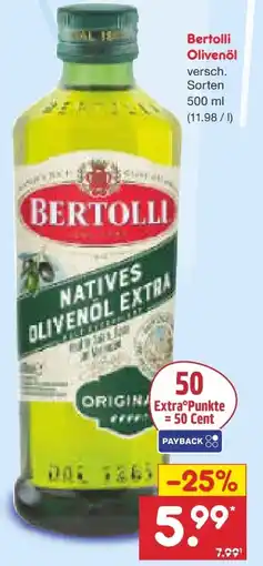 Netto Marken-Discount Bertolli Natives Olivenöl Extra Angebot