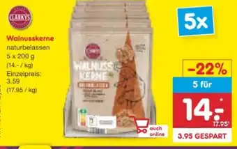 Netto Marken-Discount Clarky's Walnusskerne Angebot