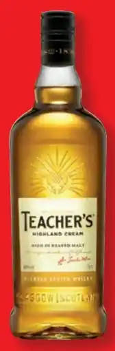 Lidl Teacher's Highland Cream Blended Scotch Whisky Angebot