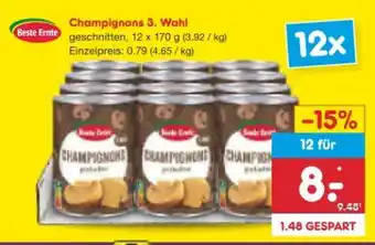 Netto Marken-Discount Beste Ernte Champignons Angebot