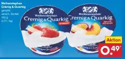 Netto Marken-Discount Weihenstephan Cremig & Quarkig Angebot