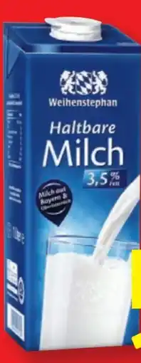 Lidl Weihenstephan Haltbare Milch Angebot