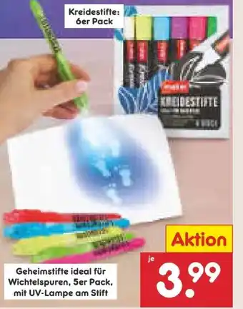 Netto Marken-Discount Maker Kreidestifte Angebot