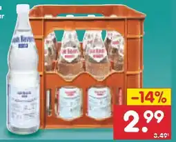 Netto Marken-Discount Aqua Bavaria Mineralwasser Angebot