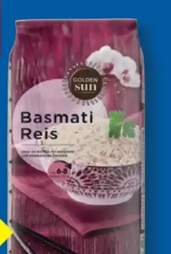 Lidl Golden Sun Basmati Reis Angebot