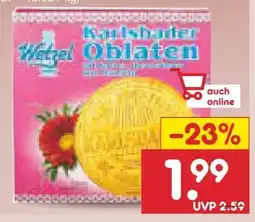 Netto Marken-Discount Wetzel Karlsbader Oblaten Angebot