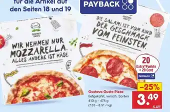 Netto Marken-Discount Gustavo Gusto Pizza Salame Angebot