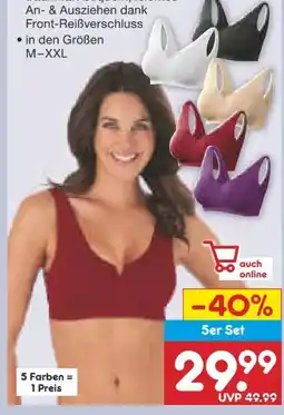 Netto Marken-Discount Slimmaxx Traum-BHs, 5er Set Angebot
