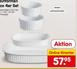 Netto Marken-Discount Ritzenhoff & Breker Auflaufformen Bianco Angebot