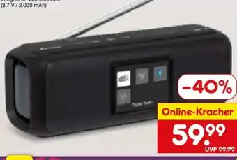 Netto Marken-Discount Karcher Audio DAB Go Bluetooth Lautsprecher Digitalradi Angebot