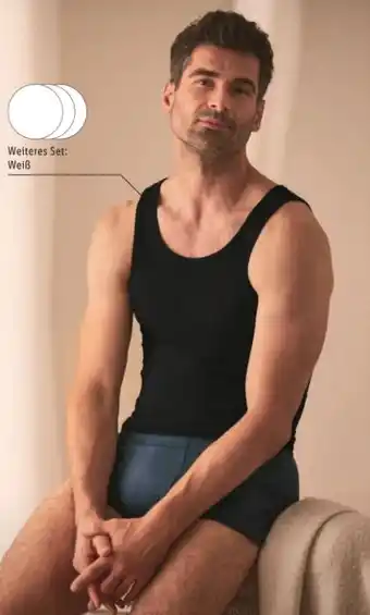 Lidl Esmara Men Feinripp-Achselhemden 3er Angebot