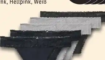 Lidl Esmara Damen Strings 5er Angebot