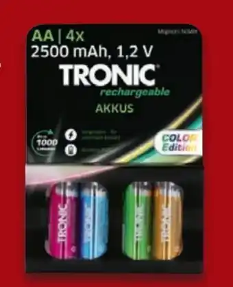 Lidl Tronic Akkus Angebot